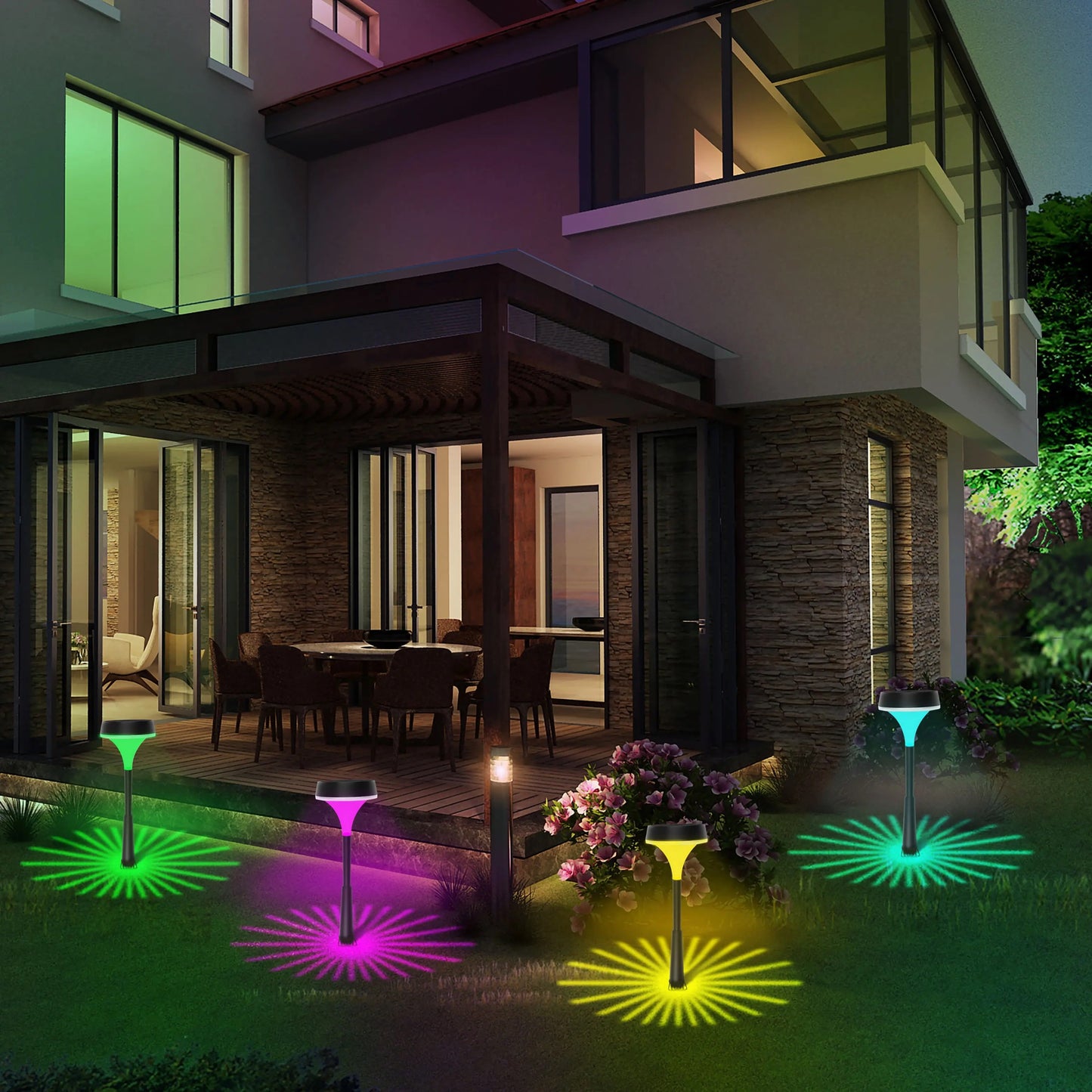 Stalp solar RGB Tanger