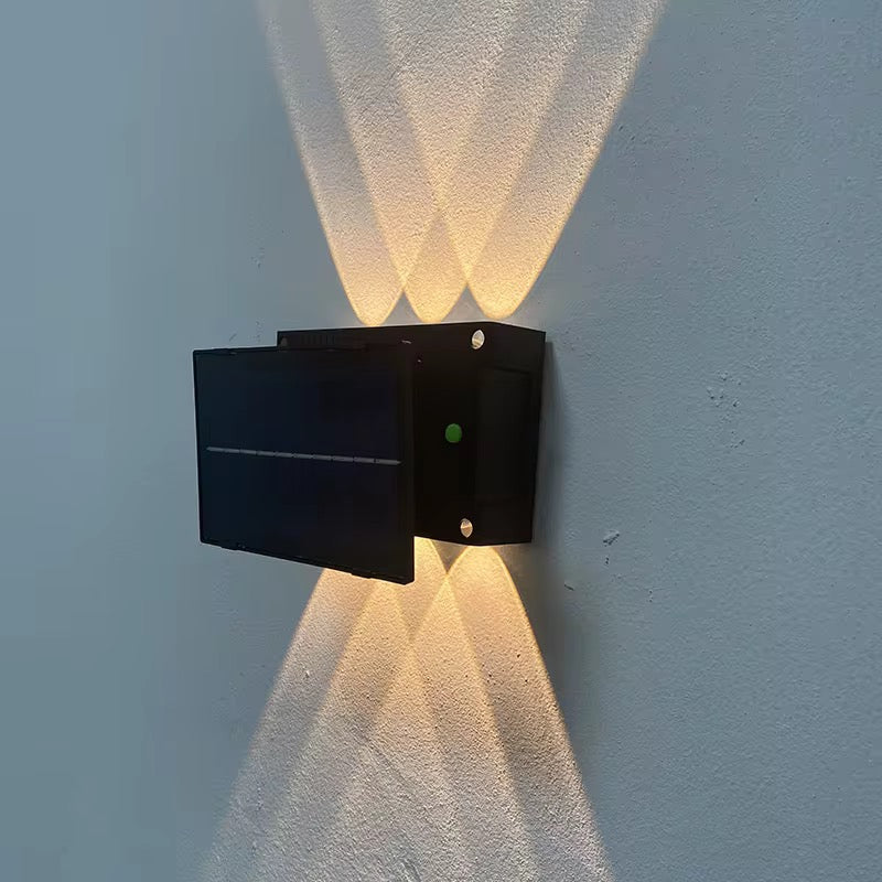 Proiector solar de perete Pilar cu lumina calda 3000K
