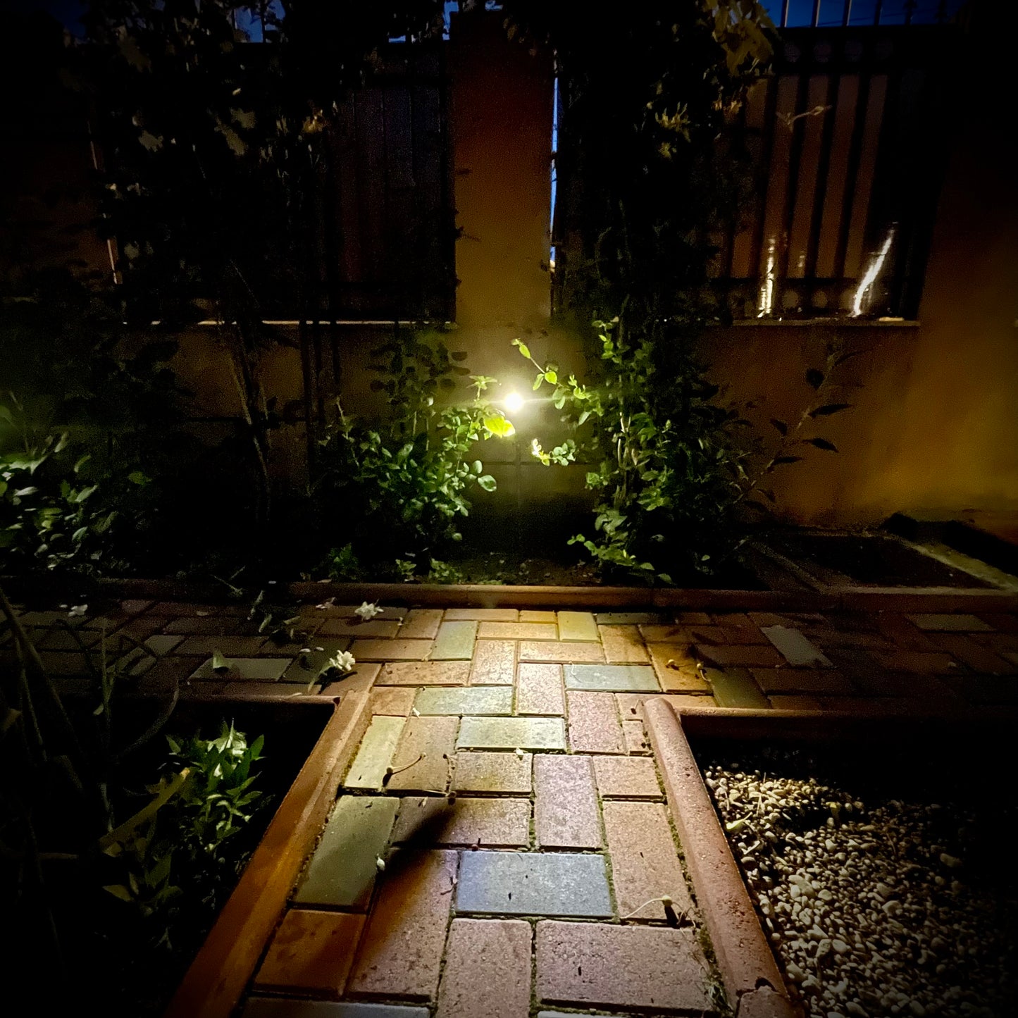 Set 2 proiectoare solare cu lumina calda/3000K Canberra