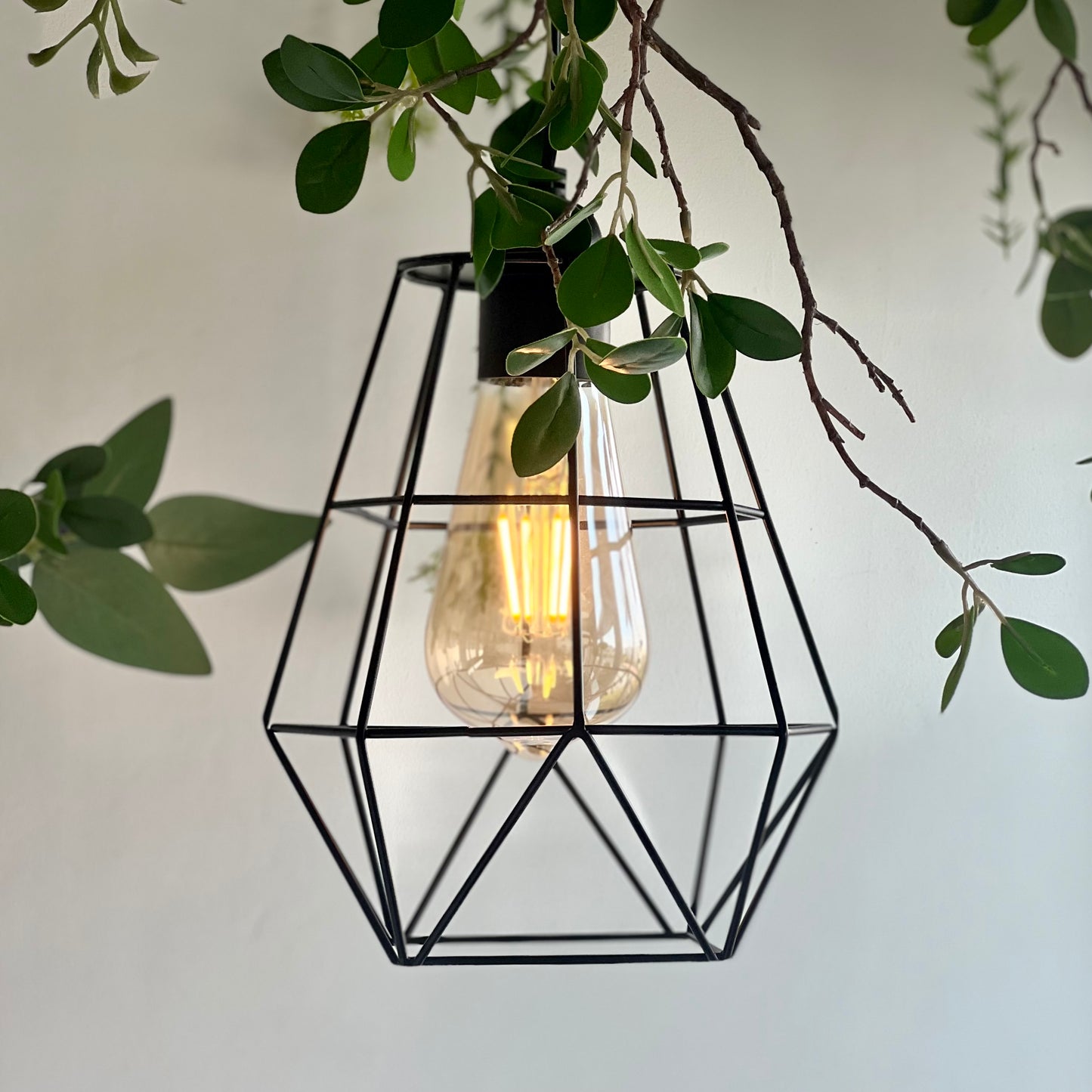 Lampa solara Amber cu doua abajururi