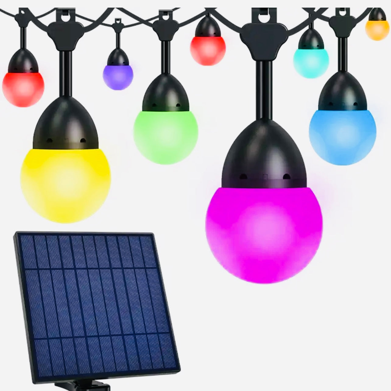 Ghirlanda solara RGB Rosario