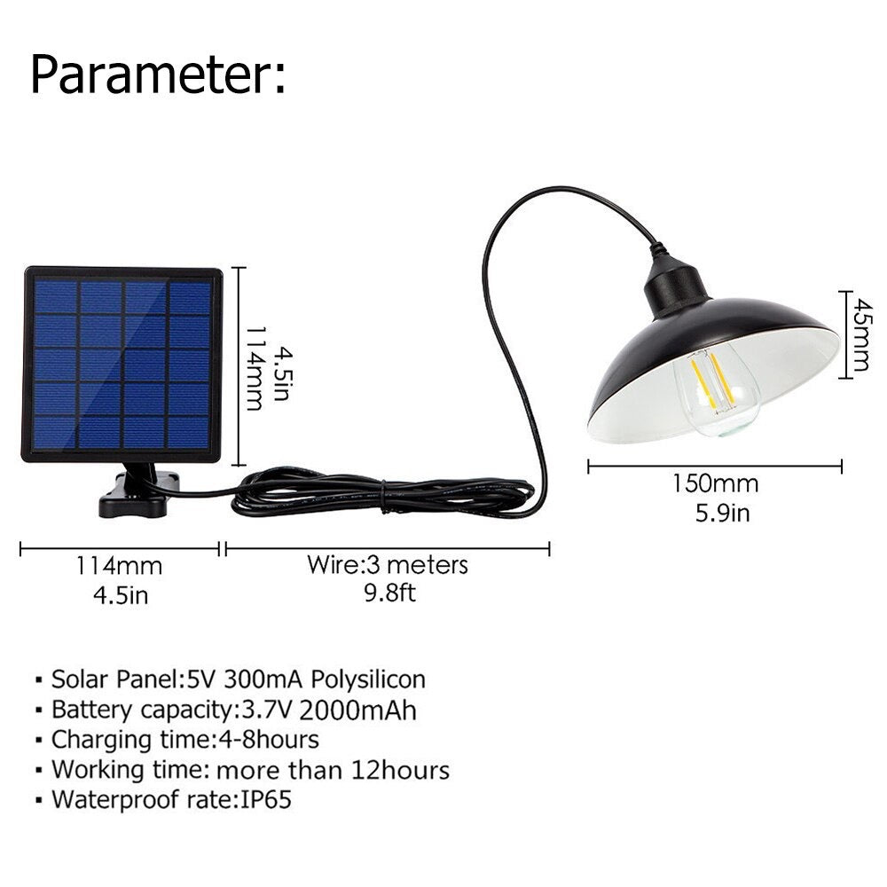 Lampa solara de interior si exterior Sapporo