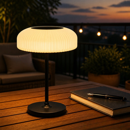 Veioza solara Luminor Light Nosy cu lumina calda cat si rece