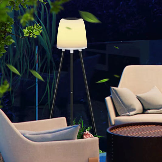Lampa solara Laos pentru iluminat exterior cat si interior cu lumina calda 3000K cat si RGB