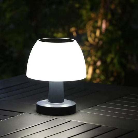Veioza solara pentru terase si gradini Ventura cu lumina rece/5000K
