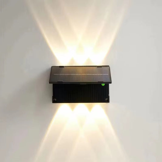 Proiector solar de perete Pilar cu lumina calda 3000K