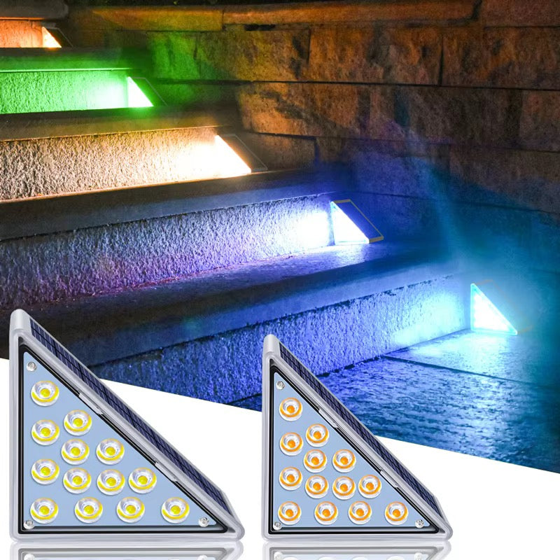 Set 4 lampi solare Luminor Light Rincon cu lumina RGB/Multicolor